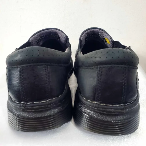 Dr. Martens Black Leather Orson Shoes 9M 10W - Picture 8 of 13